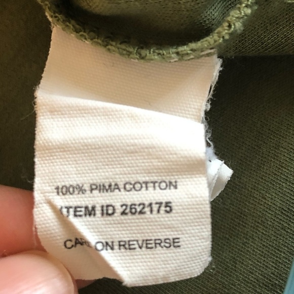 L.L. BEAN Polo Shirt Men's Size Large Green Traditional Fit Pima Cotton - Picture 6 of 11